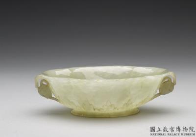 图片[2]-Jade flower-shaped bowl with two bud-shaped handles, Mughal Empire-China Archive